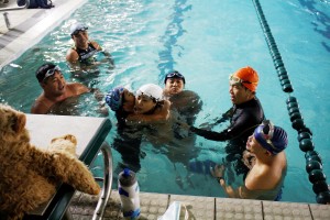 The end of the swim has been a very memorable moment for everyone who had taken part in the swim