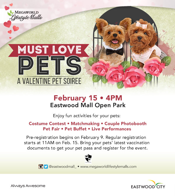 CARA Welfare Philippines – Fund-raising activity for Animal Welfare – Must Love Pets – February 15, 2015