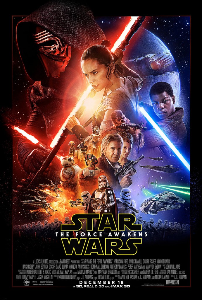 Star Wars The Force Awakens Episode VII Movie Poster