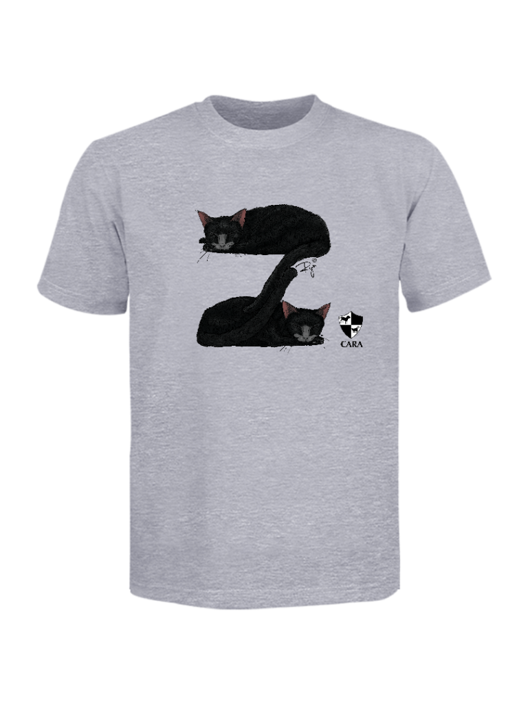 CARA Alphabet Cat shirt