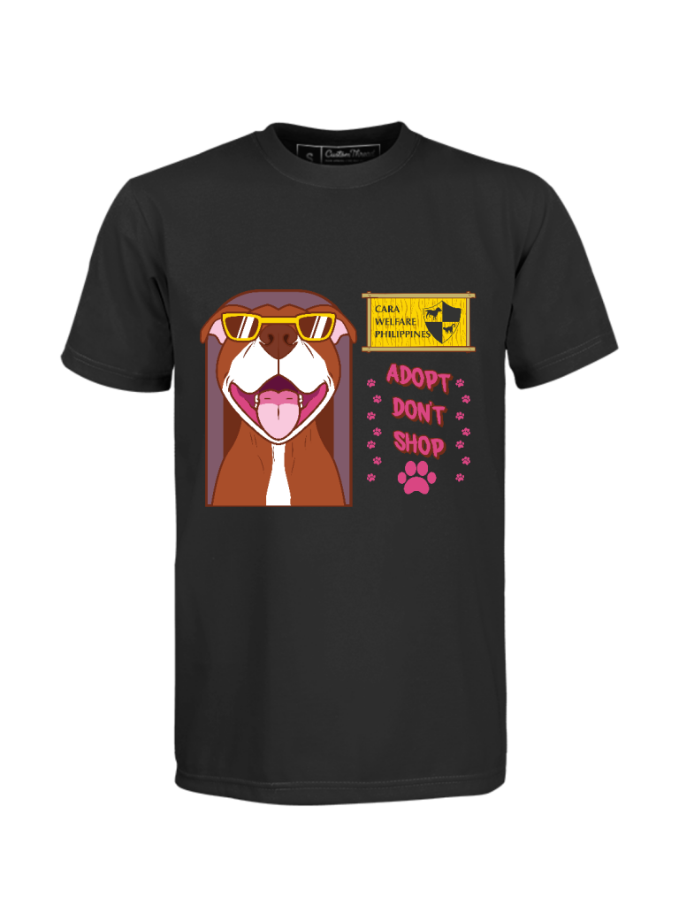 CARA Adopt Don't Shop Laguna Pit Bull shirt