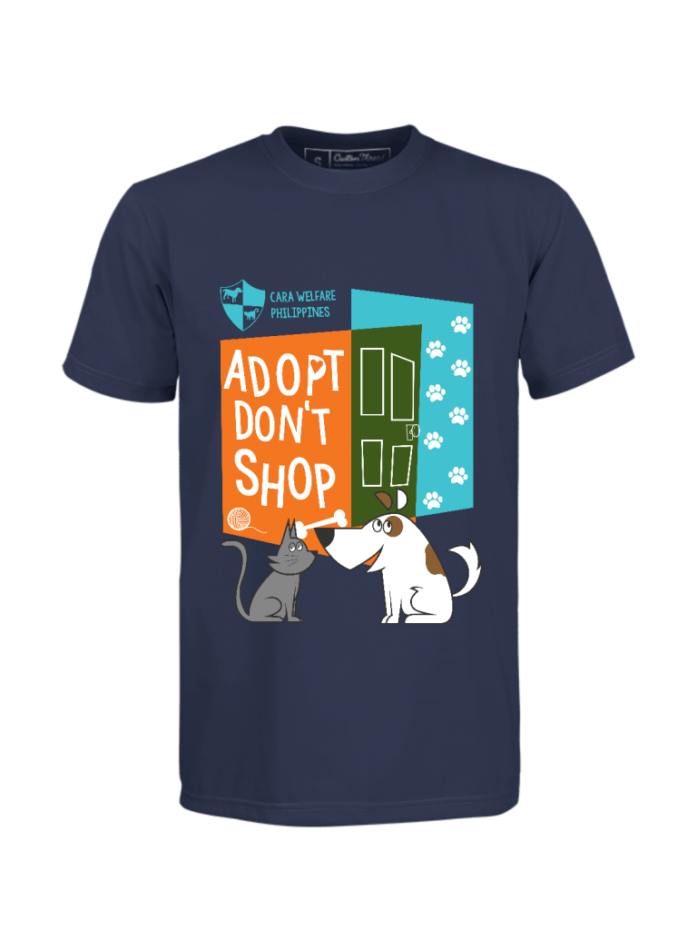 CARA Adopt Don't Shop Puspin and Aspin shirt