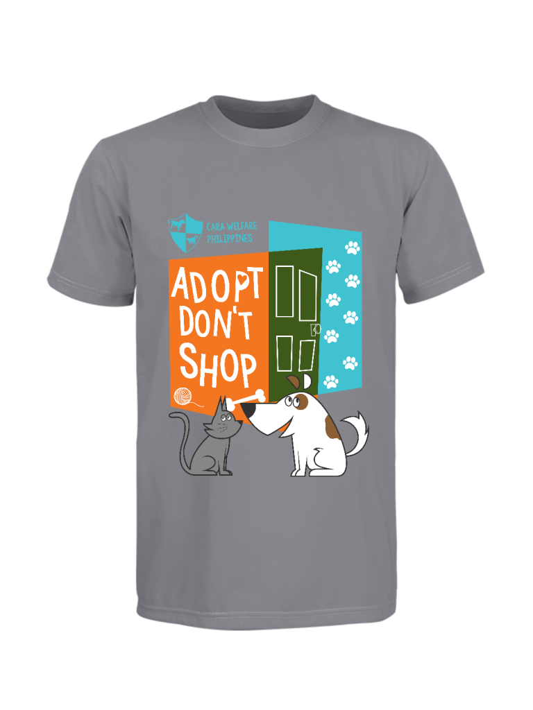 CARA Adopt Don't Shop Puspin and Aspin shirt