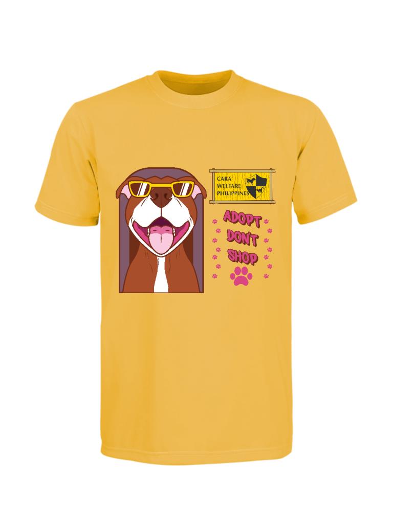 CARA Adopt Don't Shop Laguna Pit Bull shirt